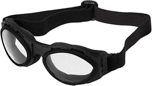 Bobster ® Bugeye, Matte Black Frame, Clear Lens