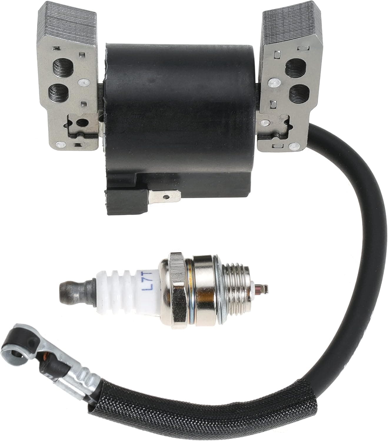 590454 Magneto Armature Ignition Coil with L7T Spark Plug for JOHN DEERE