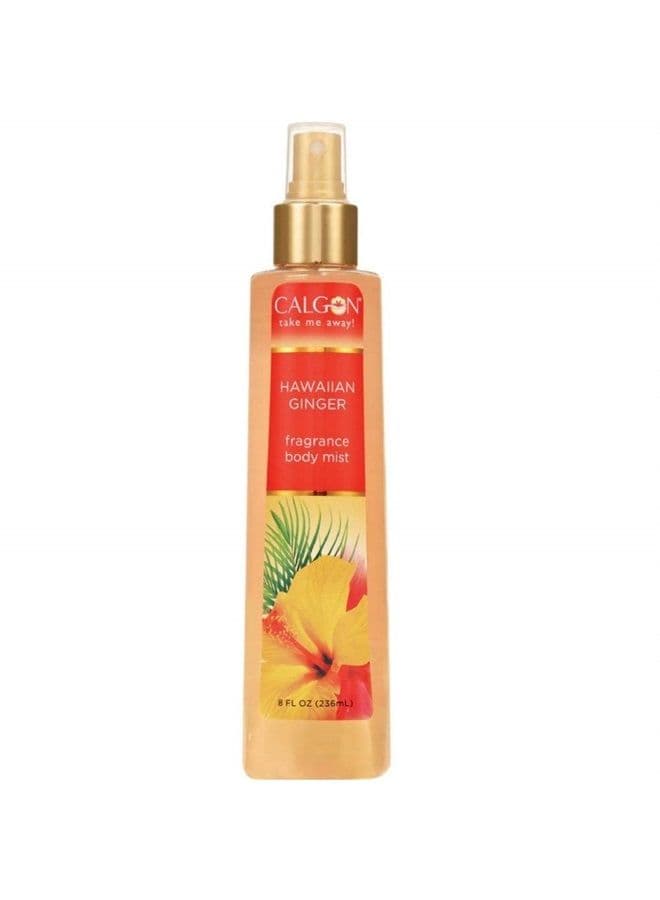 Hawaiian Ginger Fragrance Body Mist 8 oz (Pack of 3)