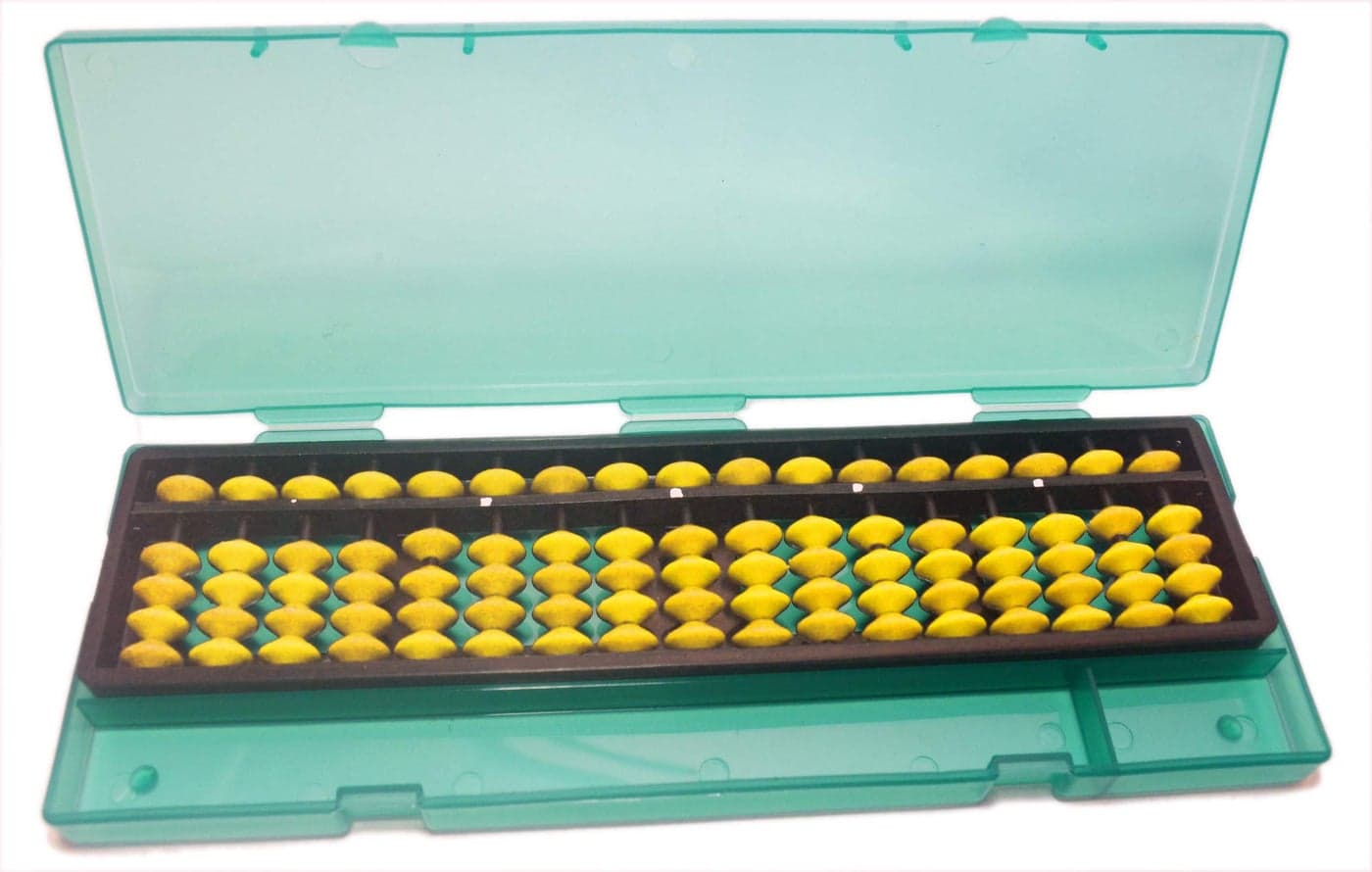 Djuize Abacus Box Yellow 17 Rod - 1 Pcs