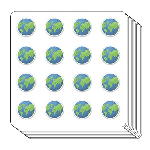 Earth Planner Stickers 05in Scrapbooking Kids DIY Calendar Crafting 208Pack