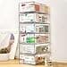 clear DrawerType Plastic Storage Box Bins OrganizerFamily First Aid Kits Medicine cabinet Box OrganizerCloset ShelfOintments Adhesive BandagesCosmeticsOffice Items clear 6L