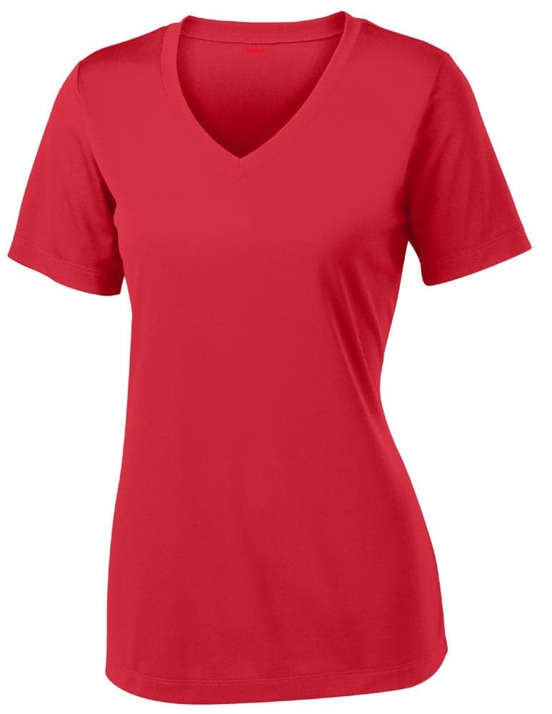 Opna Women's Short Sleeve Moisture Wicking Athletic Shirts Red