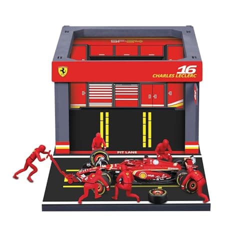 Bburago 143 2024 Ferrari SF24 Pit Pass Leclerc 16