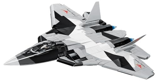 COBI Top Gun Maverick Enemy Strike Jet Building Set 851 Pieces