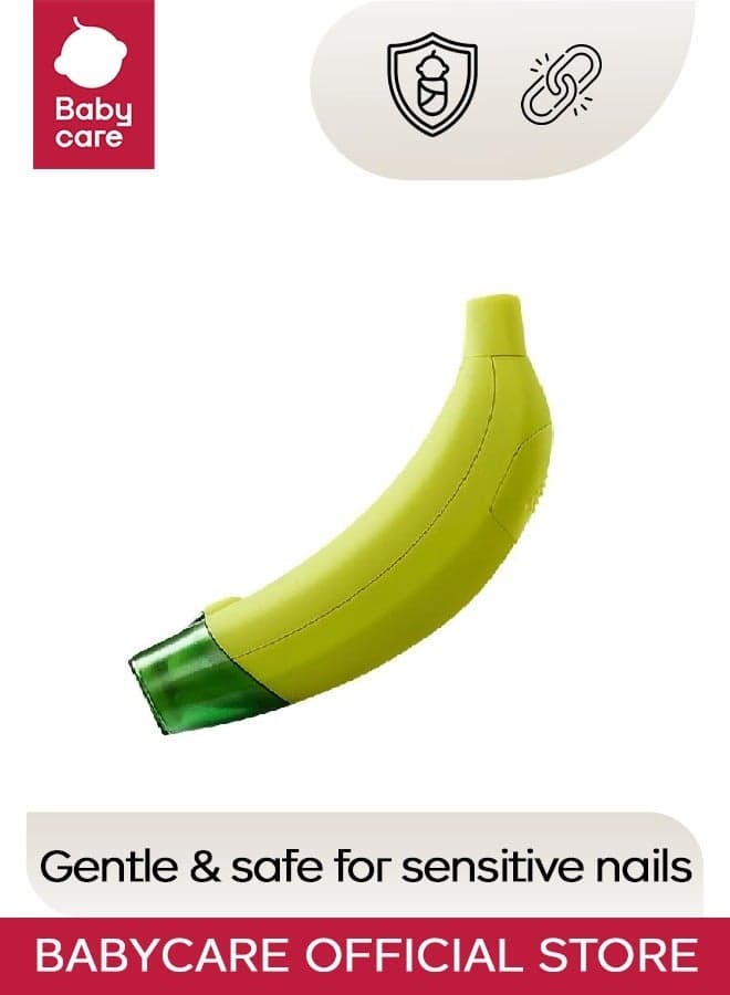 Babycare - Battery Operated Banana Electric Nail Clipper - Green