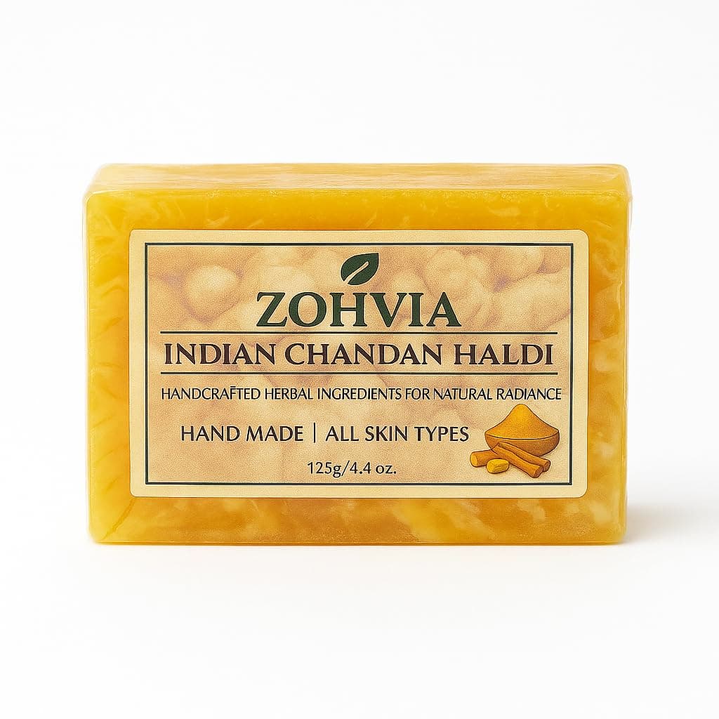 Turmeric Soap Sandalwood Bar 44oz Detan Bar Organic Ayurvedic Herbal Oily Sensitive Skin Handmade Haldi Chandan Face Body Soap Vegan ChemicalFree Men Women Teens