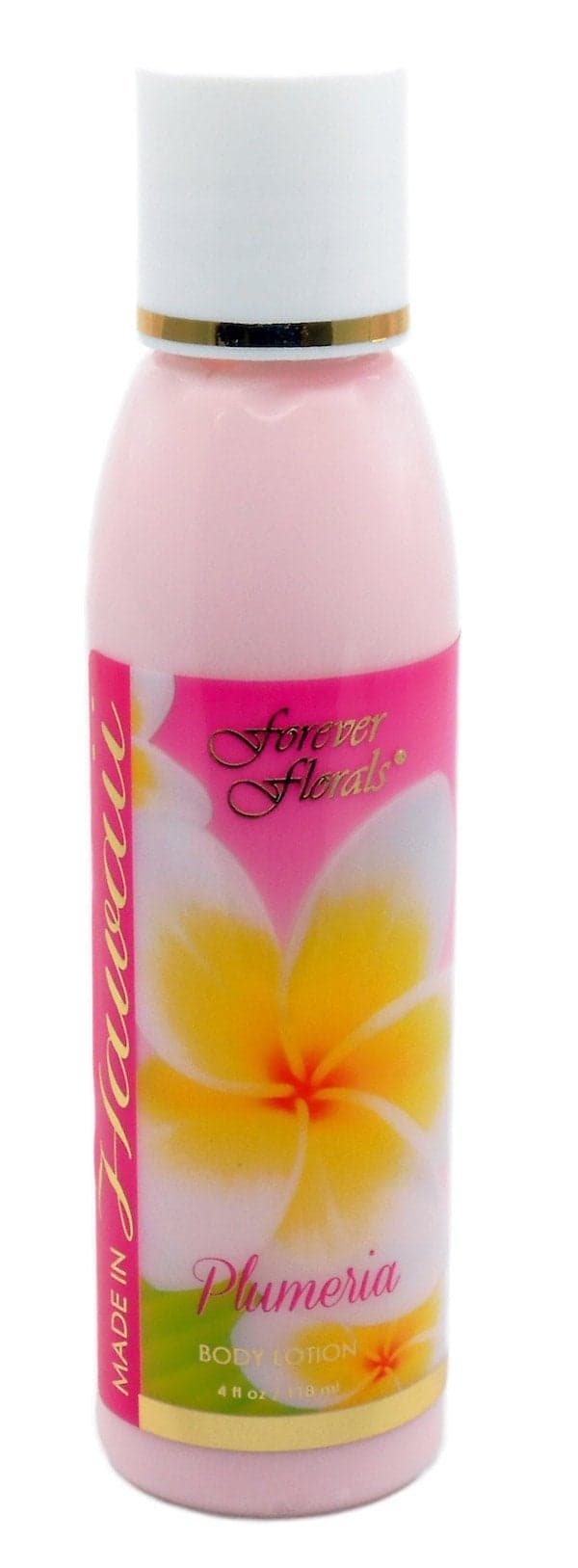 Hawaii Forever Florals Plumeria Flower Body Lotion