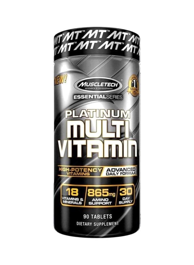 Essential Series Platinum Multi Vitamin Dietary Supplement - 90 Tablets