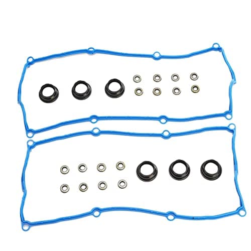 AUCERAMIC VS 50486 R Valve Cover Gasket Set Fit for 1998-2004 Honda Passport Isuzu Rodeo Axiom Trooper Acura SLX 3.2L 3.5L 6VE1 6VD1