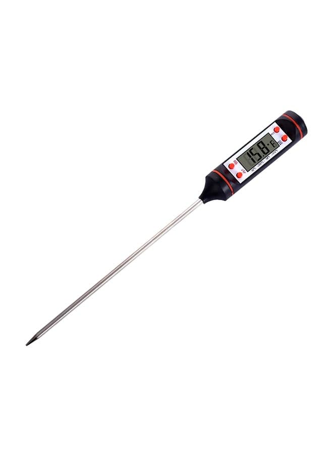 Instant Read Digital Thermometer Black 23 x 2.5 x 2.5cm