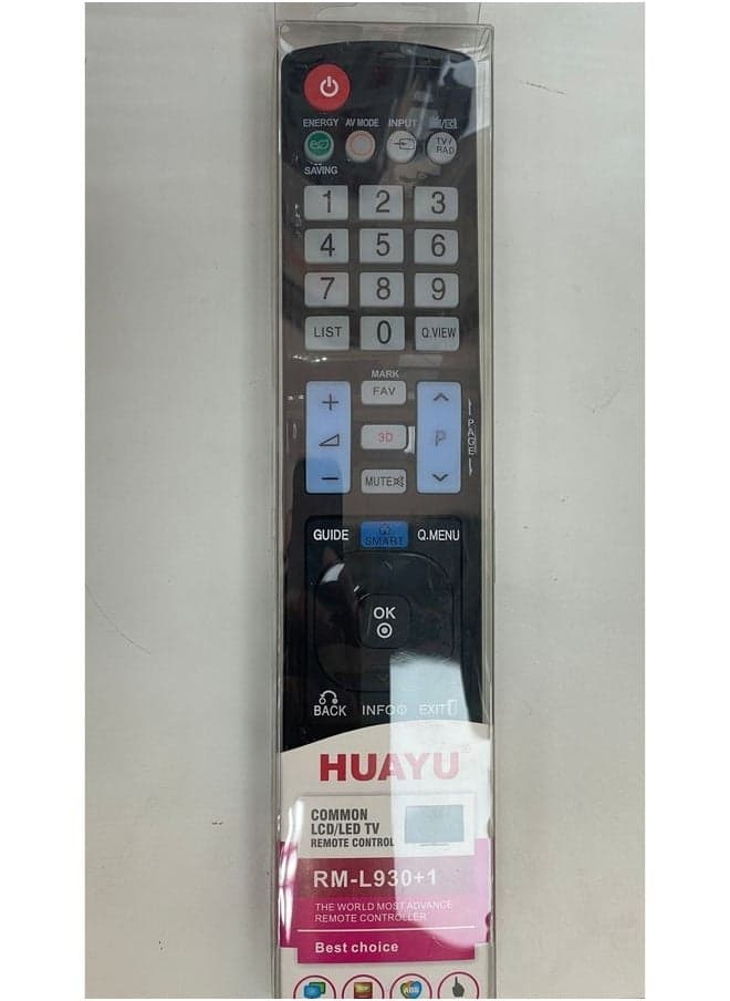 Huayu Remote Control For LG Smart TVs LCD LED
