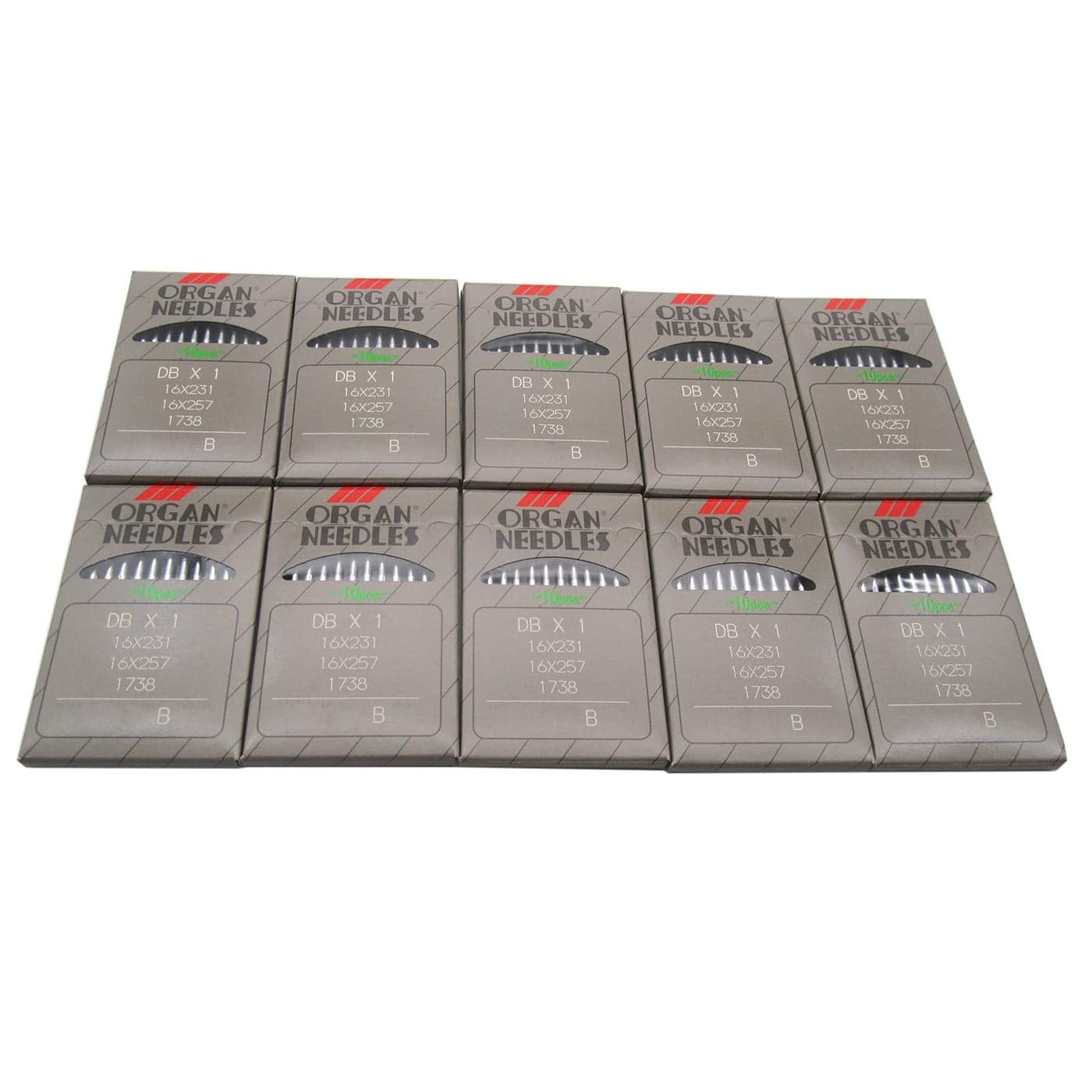Organ Needle OrganDBX1 100PCS Japan Organ Sewing Machine Needles Compatible withReplacement for JUKI Brand DDL555DDL5530 DDL5550 DDL8700 DDL87007 OrganDBX1 1490