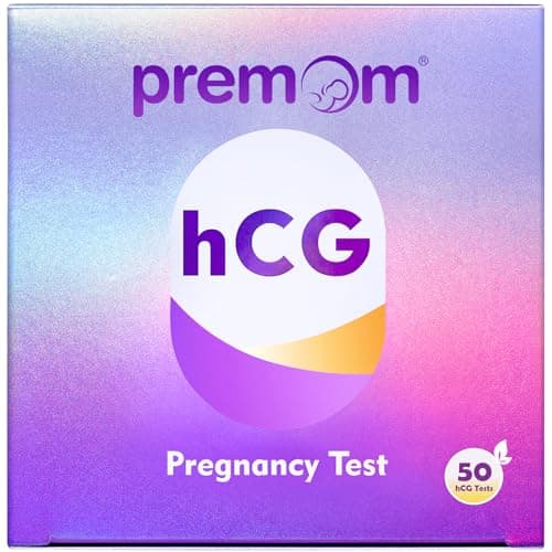 Premom Pregnancy Test Strips Early Detection Pregnancy Test Kit Powered by Premom Ovulation Predictor APP 50 Count Exp 09302025
