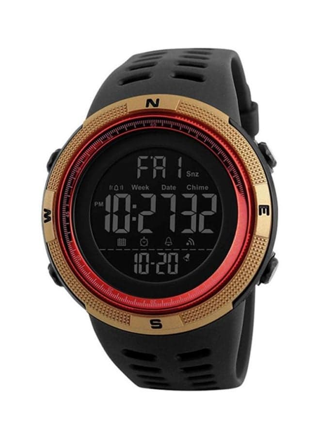 Men's Rubber Digital Watch WH-1251