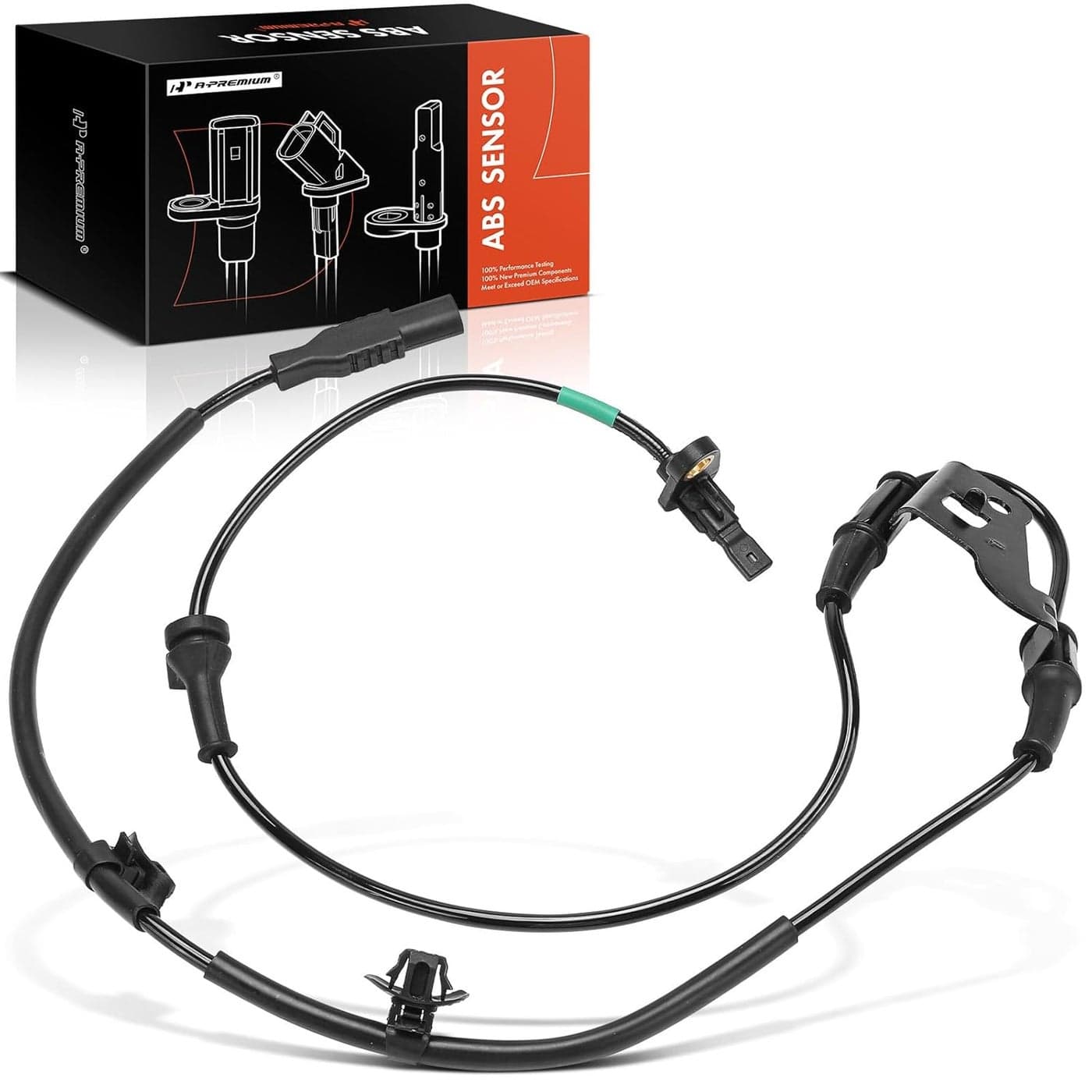 A-Premium Front Left ABS Wheel Speed Sensor for Hyundai Kona 2024-2025