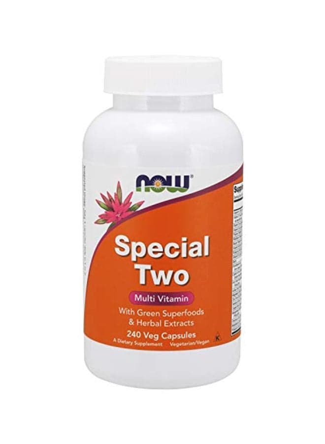 Special Two Multiple Vitamins Dietary Supplement - 240 Capsules