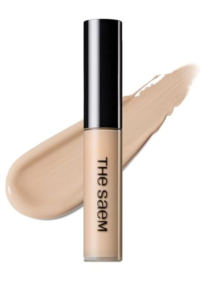 THESAEM Cover Perfection Tip Concealer Liquid MultiUse Concealer Full Coverage Makeup for Acne Dark Spots Dark Circles Hyperpigmentation and Blemishes 02 fl oz 15 Natural Beige