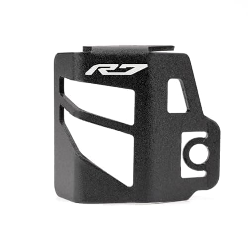 MOWOK Fit For Yamaha R7 YZF R7 YZFR7 YZFR7 2021 2022 2023 2024 2025 Motorcycle Accessories Rear Brake Fluid Reservoir Guard Oil Cup Cap Cover Protector Black