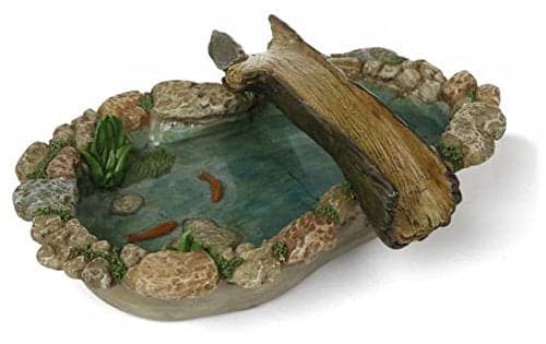 Woodland Knoll Miniature Fairy Garden Tree Bridge Pond MG283