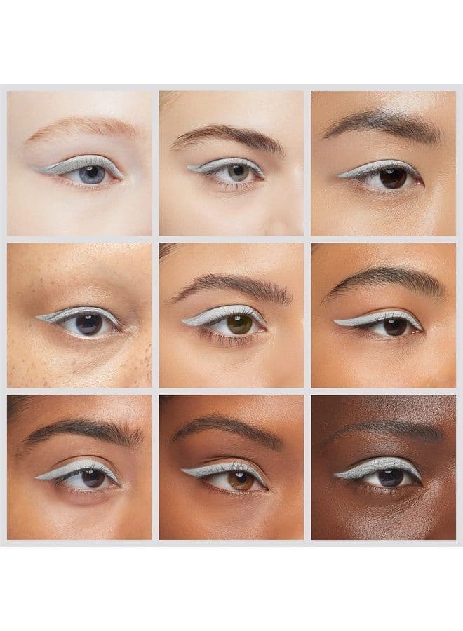 Precision Eyeliner, Silicone Based, Rich Pigment, Gentle Application, Dramatic Smoky Effect to Soft Everyday Wear, Sensitive Eyelids, Sets Itself, Can be Sharpened, White Out