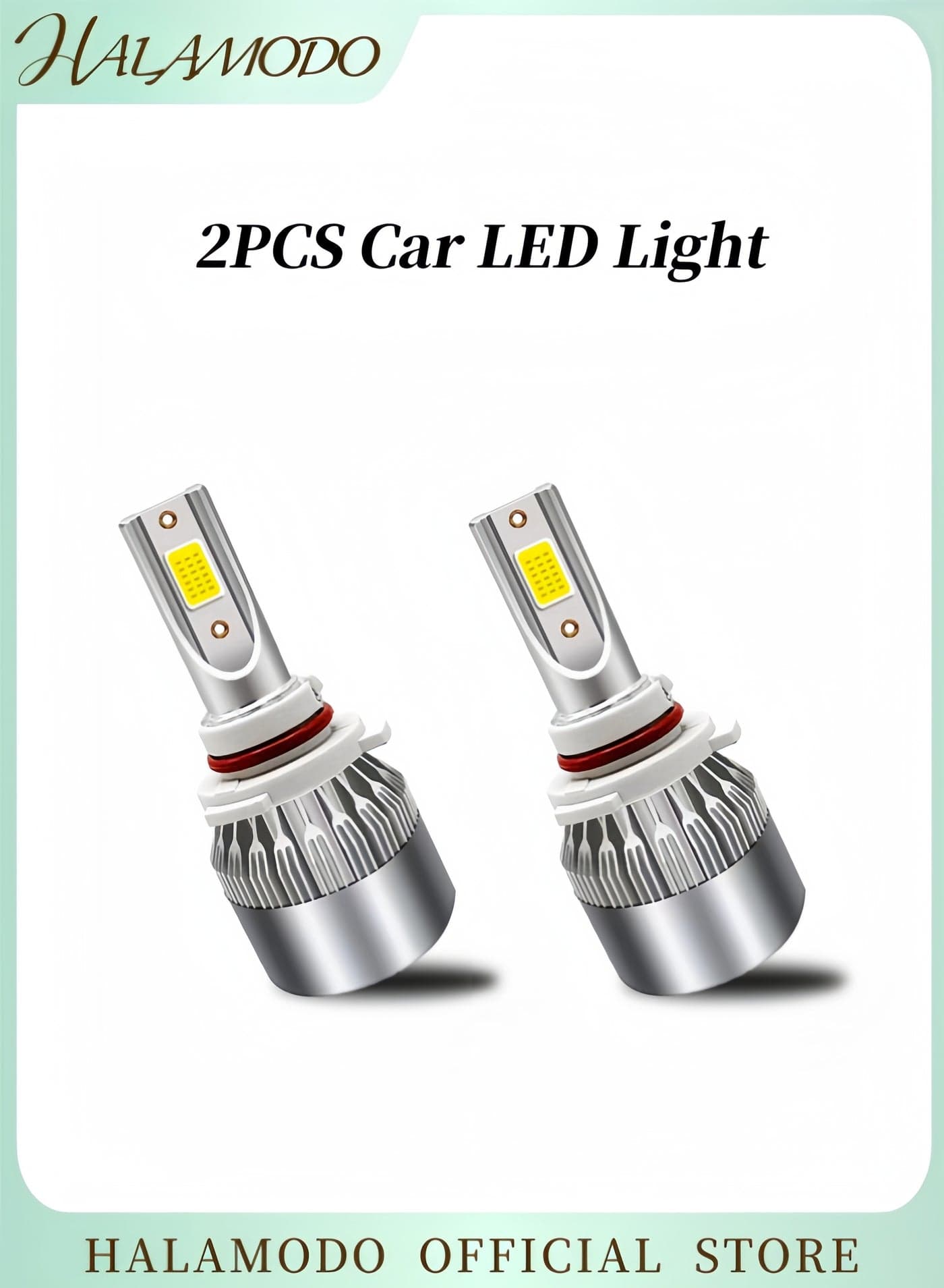 Car LED Light Super Bright Auto Fog Light Plug & Play High and Low Beam Bulb Waterproof Headlight Replacement Lighting Car Accessories