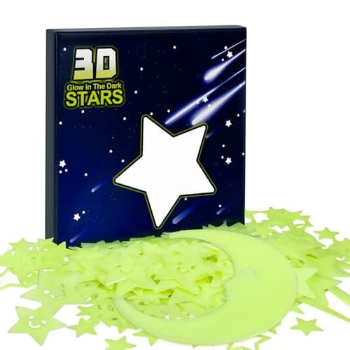 Valentines Day Gifts for Kids Stars Glow in The Dark Stars Stickers for Ceiling Valentines Birthday for Kids Teen Boys Toddler Adults Room Decor Christmas Stocking Stuffers for Kids
