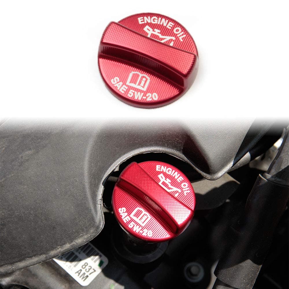Crosselec Aluminium Alloy Cnc Engine Oil Cap Cover Trim For Dodoge Challenger ChargerChrysler 300 20152021