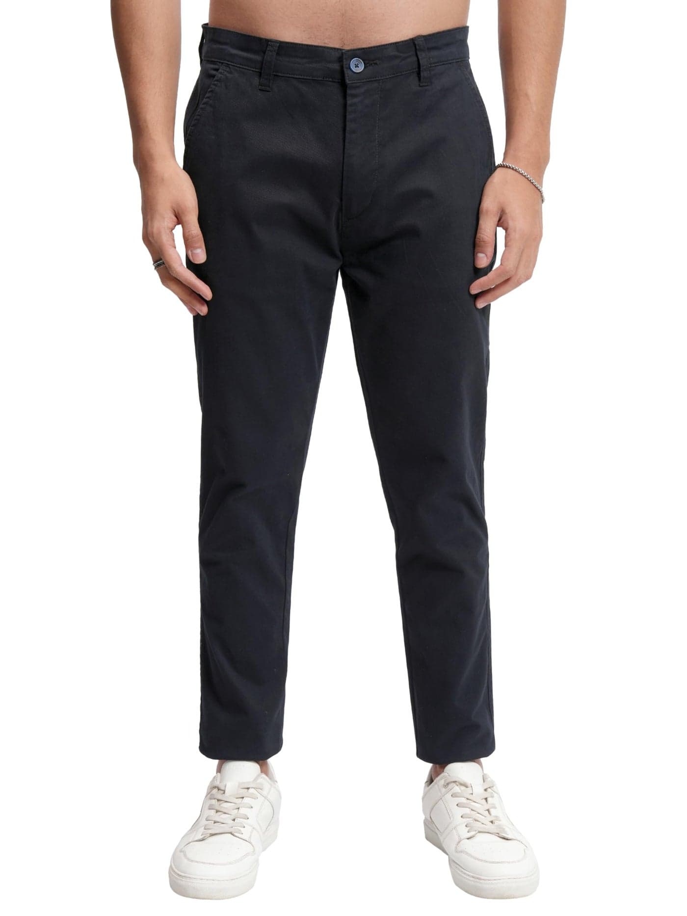 Highlander Men’s Slim-Fit Chinos | Versatile & Sleek | Comfortable Stretch | Smart Casual Wear
