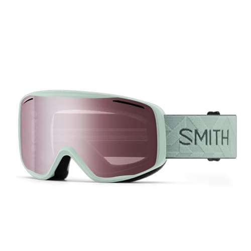 SMITH Rally Snow Goggles Adult Ski Snowboarding Goggles with CarbonicX Lens Ventilation AntiFog Performance 100 UV Protection for Men Women Alpine Ice Ignitor Mirror