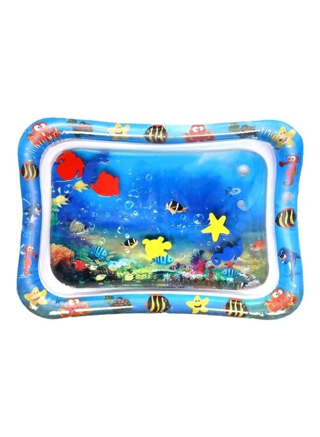 Water Mat Water Play Mat for Babies Inflatable Tummy Time Water Play Mat for Infants and Toddlers 3 to 12 Months Promote Development Toys Cute Baby