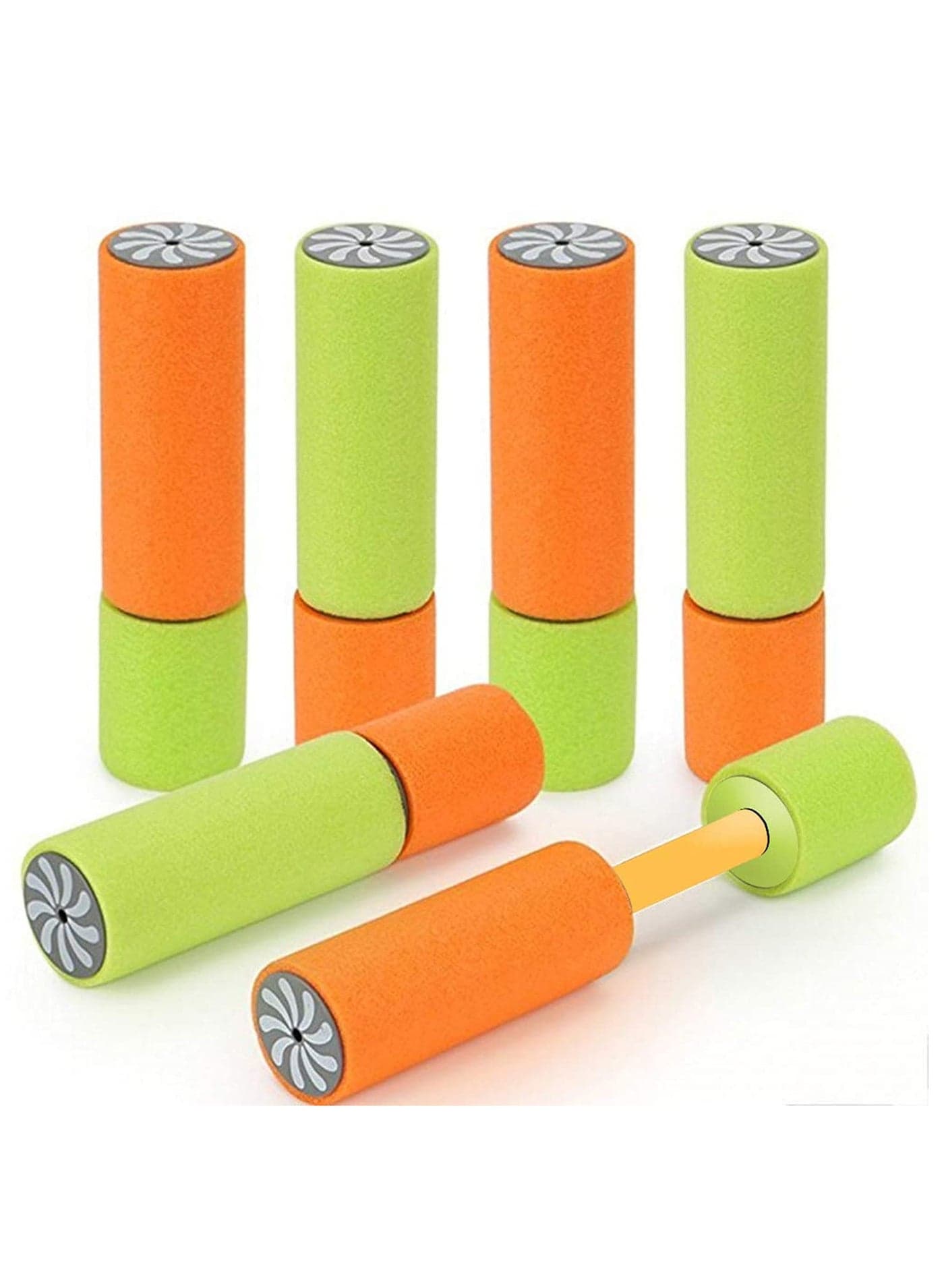 6Pcs Foam Water Gun Foam Water Blaster Set Pool Toys for Kids Adults Water Toy Blaster Shooter Swimming Summer Pool Outdoor Beach Play Game Toy for Party Favors Pool Garden Outdoor Activities Water Games