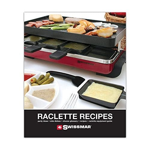 Swissmar Raclette Recipe BookSwissmars new raclette recipe book44 pages, incl. cover, of delicious and easy to prepare recipesContemporary and ... users and the experienced raclette 'chef'