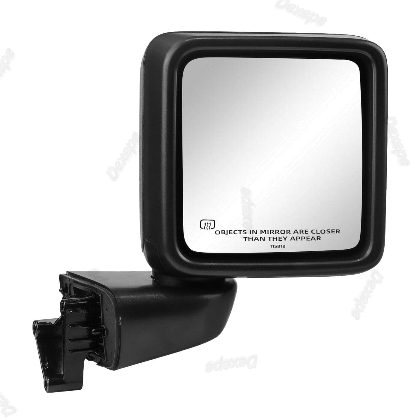Dexepe Passenger Side Mirror Assembly Compatible with Jeep Wrangler JL 20182021 Gladiator JT 20202023 Rear View Mirror with Heated Power Adjustable Replace 68281890AE CH1321450 Right 5 Pin