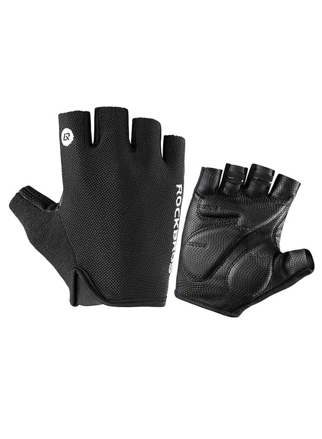 Cycling Semi Finger Gloves Medium
