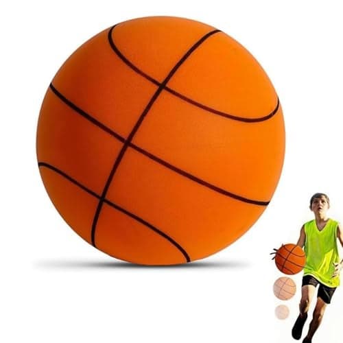 Sprstar Silent Basketball Size 7 295 2026 New Upgrade Foam Basketball Arcade Game Indoor Ball for Quiet Dribbling and Indoor TrainingPro PU Foam Ball Higher Bounce