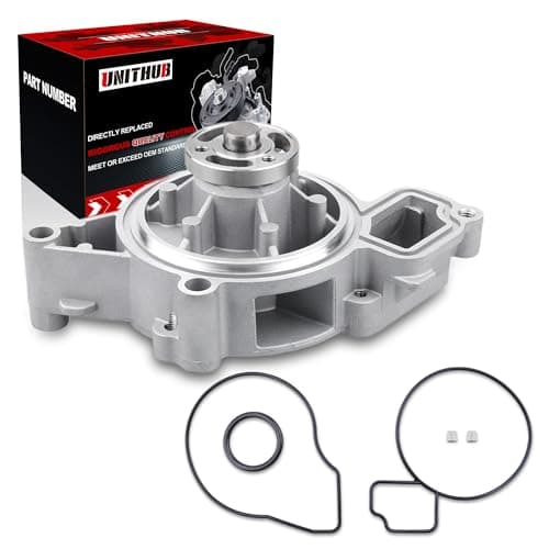 UNITHUB Engine Water Pump Automotive w/Gasket 12630084 130-7350 Compatible for Chevry Impala Malibu Equinox GMC Alfa Buick Cadillac Oldsmobile Pontiac Saab Saturn 2000-2017