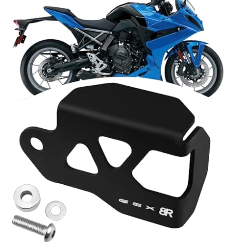 XIDAODIT For Suzuki GSX-8S GSX-8R GSX-S1000GT Rear Master Cylinder Guard Rear Brake Protective Cover Compatible with Suzuki GSX 8S 8R 2024 2025 2026 GSX-S1000GT Accessories