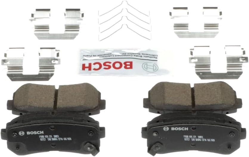 Bosch QuietCast BC1856 Premium Ceramic Disc Brake Pad Set - Rear