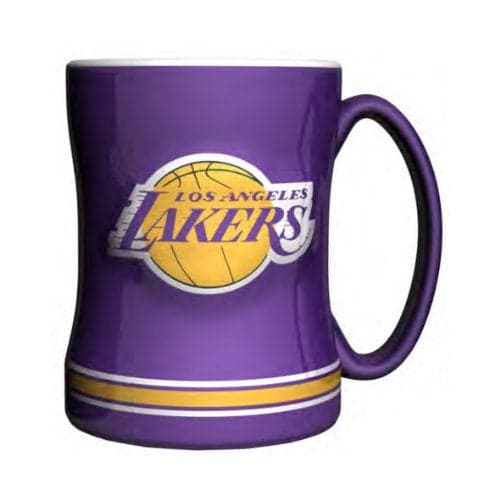 NBA Los Angeles Lakers Sculpted Relief Mug, 14-Ounce
