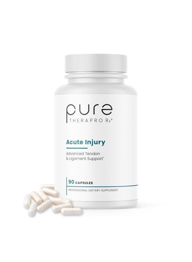 Acute Injury | Tendon & Ligament Support | Convenient Once a Day Clinical Dose | Supports Tendon Health, Movement & Physical Function | Pharm-Grade (90 Capsules)
