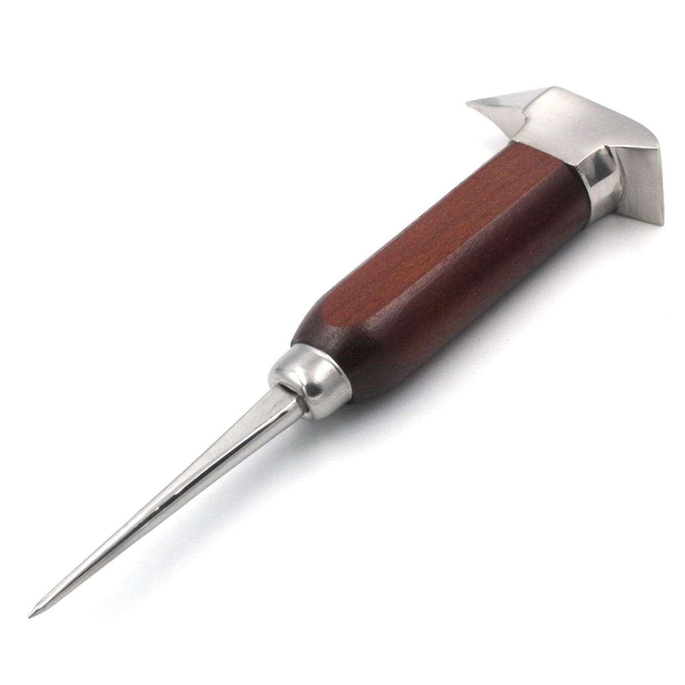 Ice Pick Stainless Steel Ice Picks for Breaking Ice Ice Pick with Wood Handle Ice Picks for Kitchen Bars Bartender Best Ice Carving Tools short