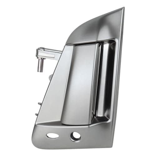 omoZone Exterior Door Handle Assembly Front Left Driver Side Silver Compatible with 2009-2018 Nissan 370Z Replaces 80607-1EA0B 80607-1EA0C 96899