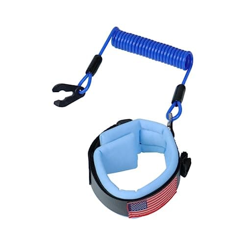 Boat Kill Switch Lanyard Jet Ski Wrist Strap Fit for Yamaha Jet Ski,Outboard Motor Engine Shut Off Tether Emergency Safety Stop Key Cord Lanyard OE:EW2-68348-00-00(Blue)