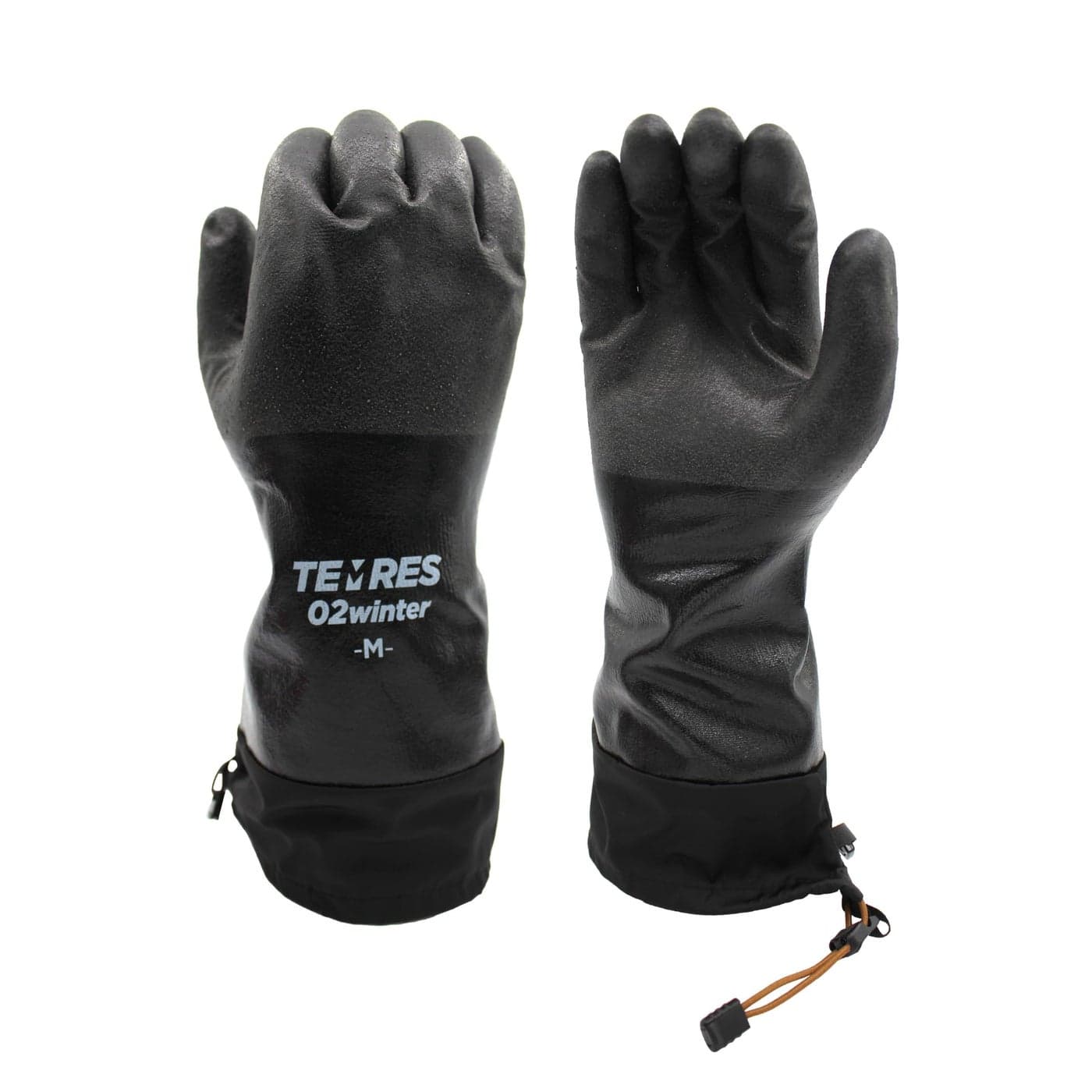 SHOWA 282-02 Waterproof Breathable Insulated Winter Snow Sports Glove with Extended Cuff, Large (1 Pair),Black
