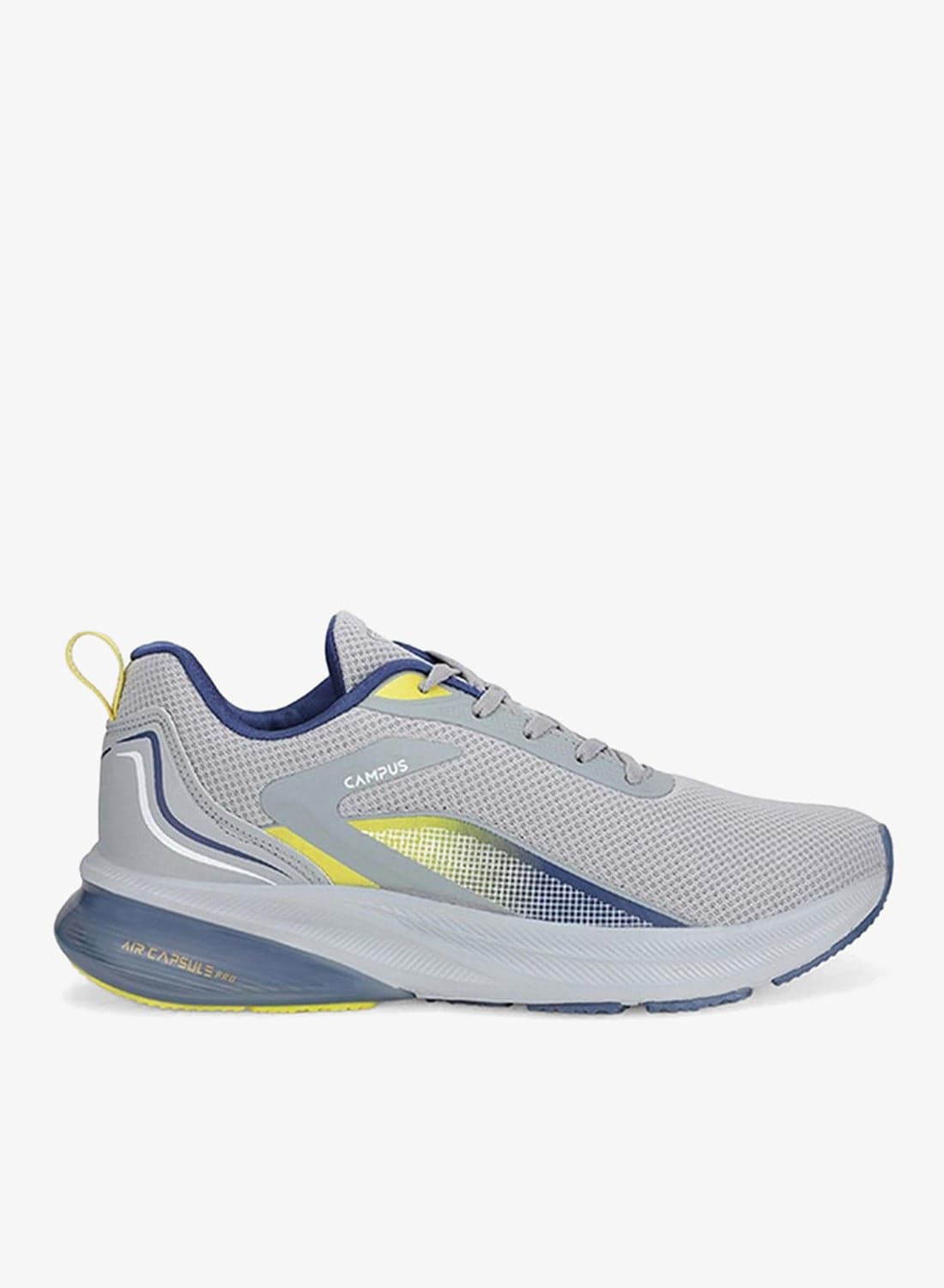 Men Bonus Memory Foam Lace-Up Running-LGry-RSlate