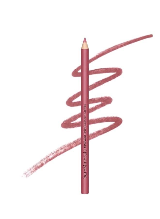 bareMinerals MINERALIST® Lasting Lip Liner – Charming Pink | Creamy Long-Wear Precision Lip Pencil for Smooth Definition & Feather-Resistant Color – 1.3 g