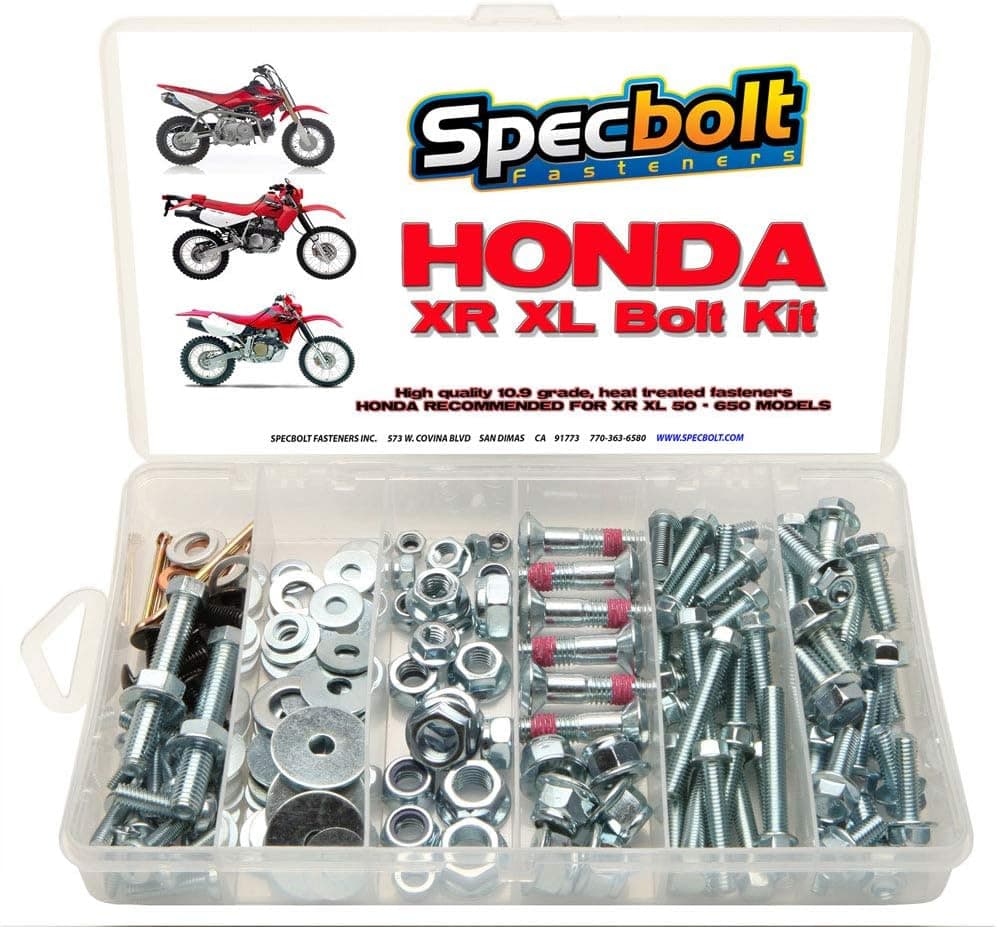 Specbolt Fasteners 150pc Bolt Kit for Honda XR & XL Models