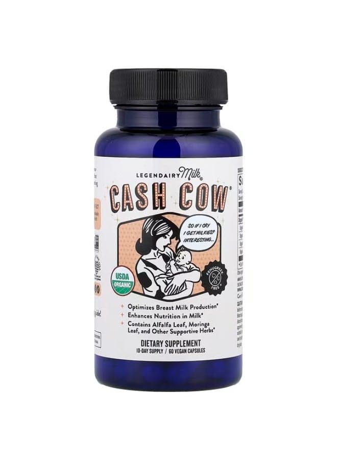 Legendairy Milk, Cash Cow®, 60 Vegan Capsules
