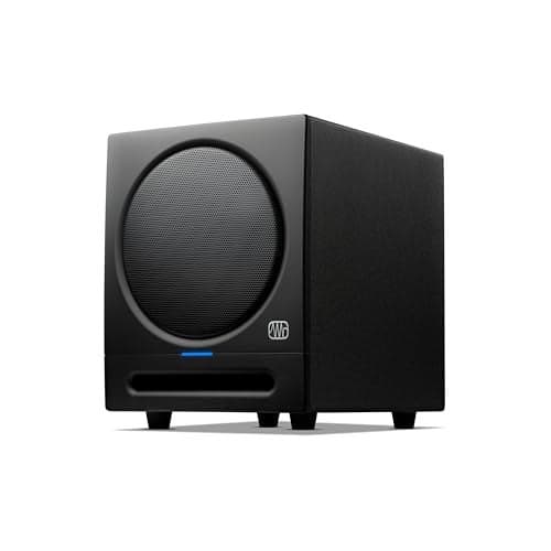 PreSonus Eris Sub 8BT 8 Inch Powered Subwoofer Powered Sub Active Subwoofer Wireless Bluetooth Home Audio Bass Speaker Home Theater Music Production Gaming
